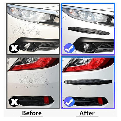 4-Piece Universal Car Bumper Scratch Guard Protector | Compatible With All Cars